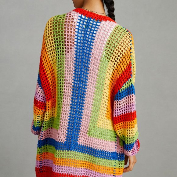 Farm Rio Rainbow Sweater